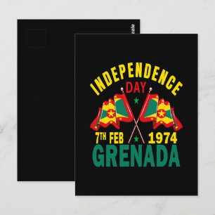 Grenada Independence Day Postcard