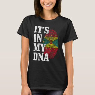 Grenada It's In My Dna Grenadian Flag Pride Caribb T-Shirt