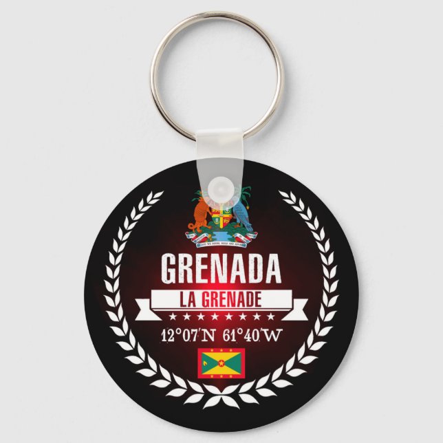 Grenada Key Ring (Front)