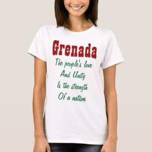 Grenada love and unity t-shirts