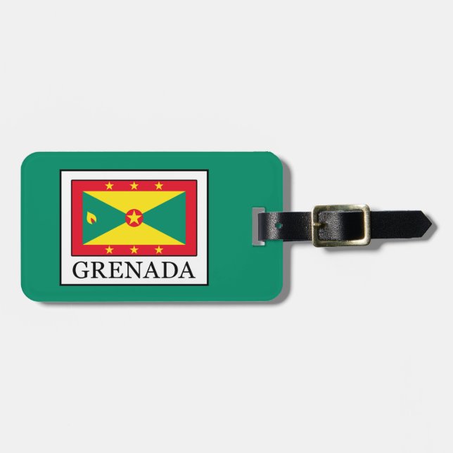 Grenada Luggage Tag (Front Horizontal)