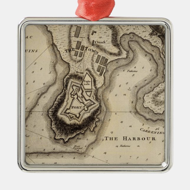 Grenada Metal Ornament (Front)