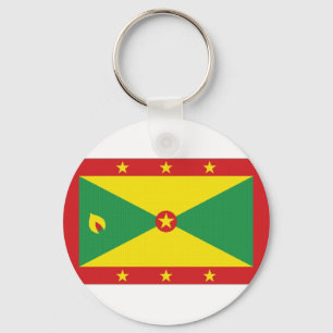Grenada National Flag Key Ring