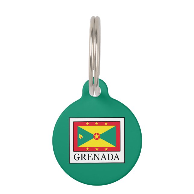 Grenada Pet Tag (Front)
