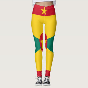 Grenadai flag legging