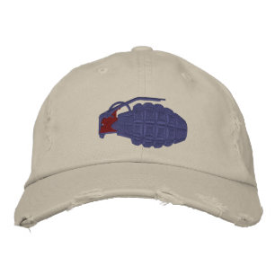 Grenade Embroidered Hat