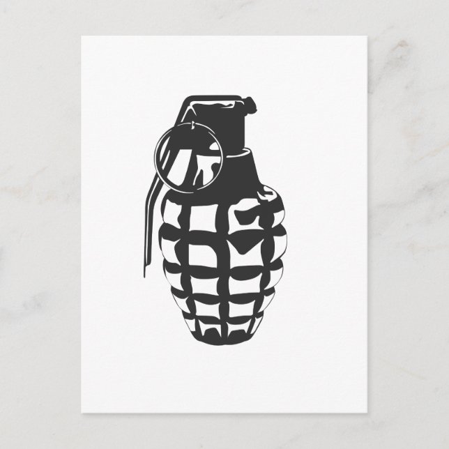 Grenade Postcard (Front)