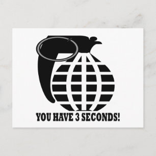 Grenade Postcard