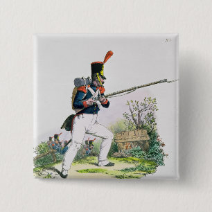 Grenadier Guard 15 Cm Square Badge