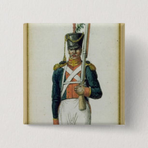 Grenadier of the Guard of Alexander I 15 Cm Square Badge
