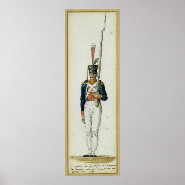 Grenadier of the Guard of Alexander I Poster (Front)