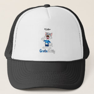 Greta Kitty Trucker Hat