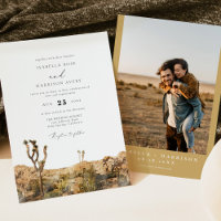 GRETA Watercolor Joshua Tree Photo Wedding