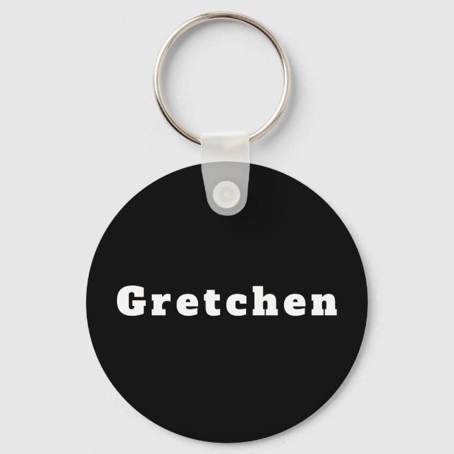Gretchen Key Ring (Front)
