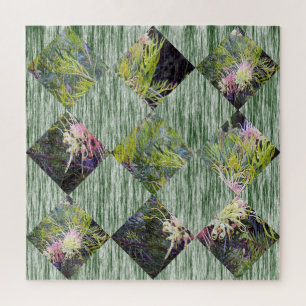 Grevillea: Embracing Nature's Diamond Patterns, Jigsaw Puzzle