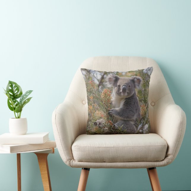 Grevillea Koala Bear, Cushion (Chair)