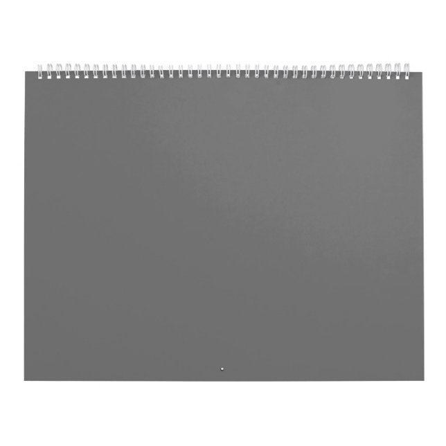 Grey #767676, Gunsmoke Calendar (Cover)