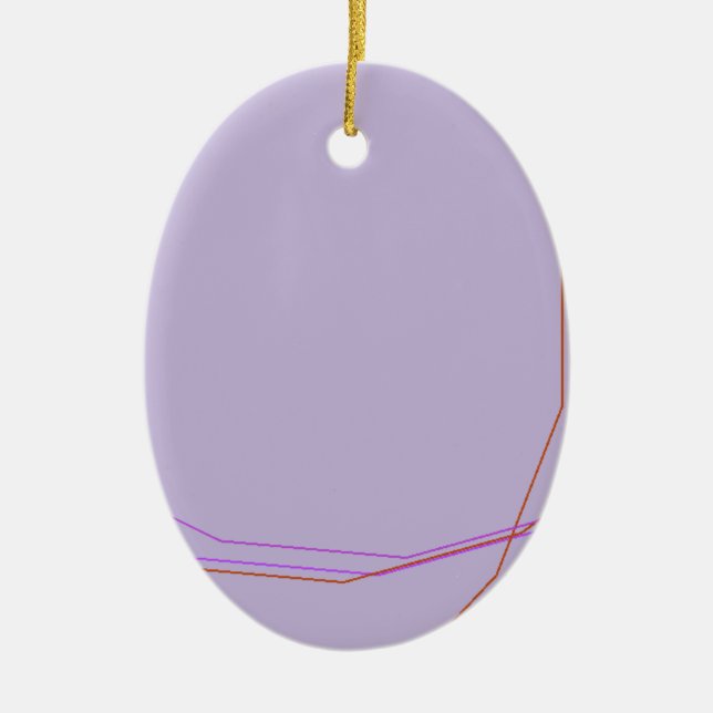 grey 8297 abstract art ceramic tree decoration (Front)