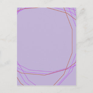 grey 8297 abstract art postcard