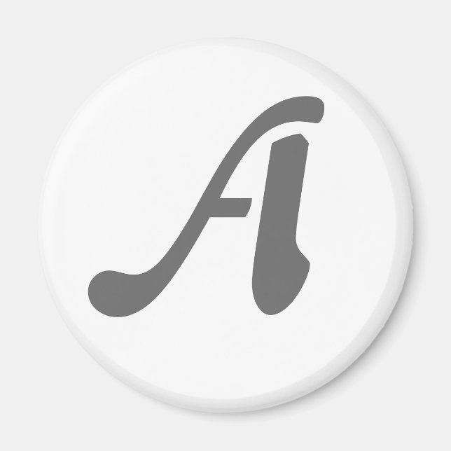 Grey-A magnet (Front)