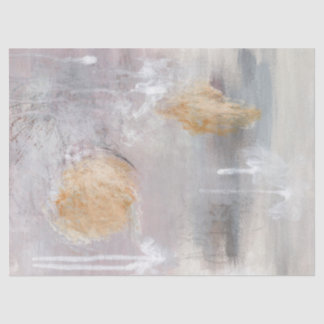 Grey Abstract Pattern Decoupage Tissue Paper