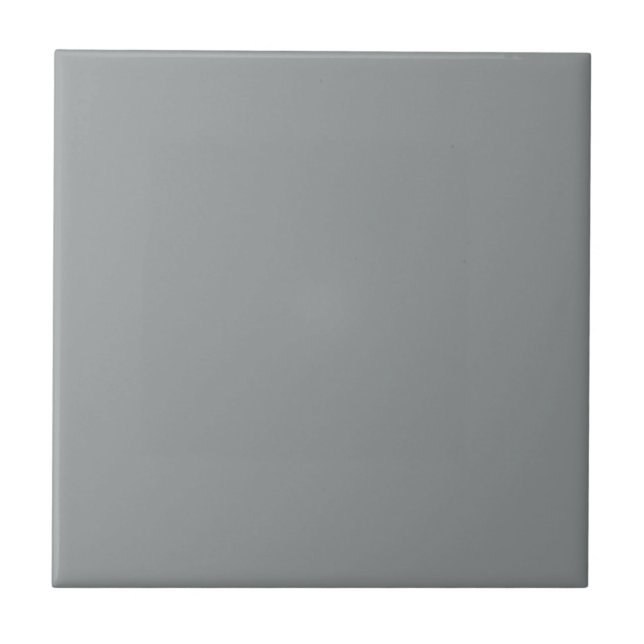 Grey African Parrot Square Kitchen and Bathroom Ceramic Tile (Front)