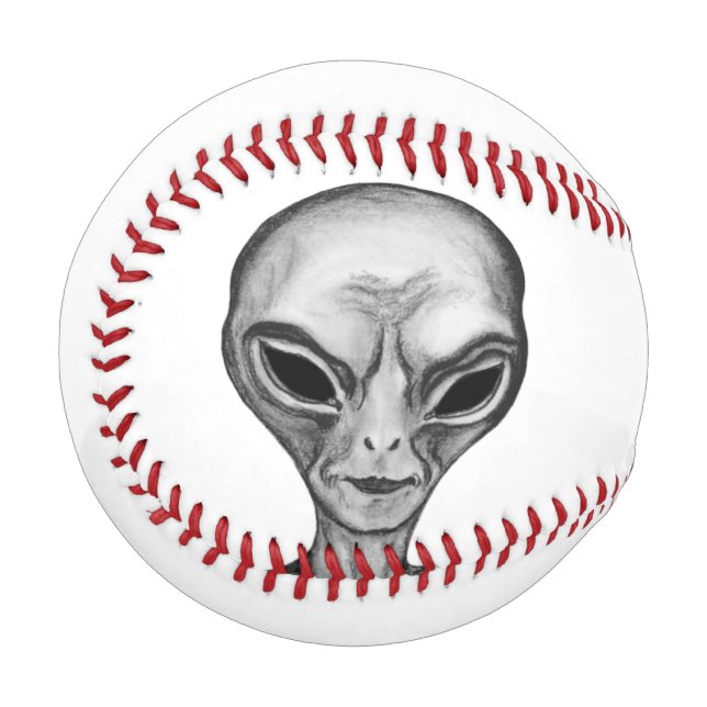 Grey Alien Baseball (Front Left)