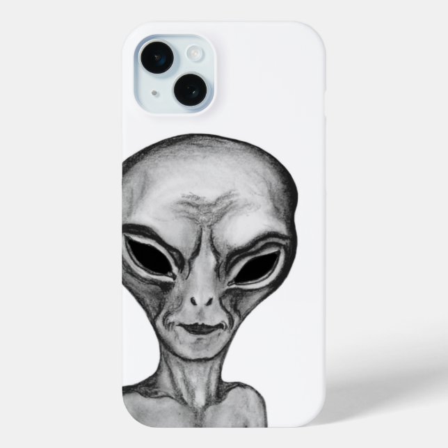Grey Alien Case-Mate iPhone Case (Back)