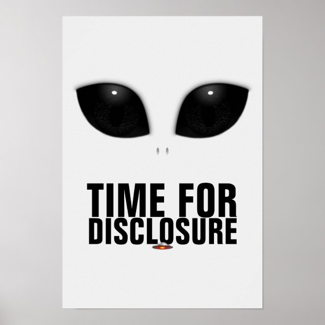 Grey-Alien Eyes Disclosure poster (Front)