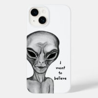 Grey Alien , I want to believe