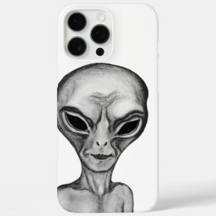 Grey Alien , I want to believe iPhone 16 Pro Max Case
