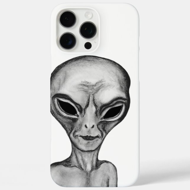 Grey Alien , I want to believe Case-Mate iPhone Case (Back)