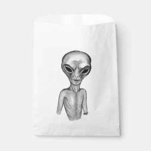 Grey Alien , I want to believe Favour Bag