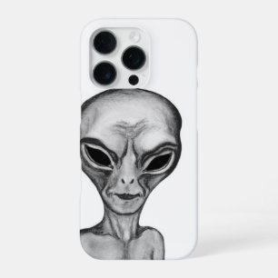 Grey Alien , I want to believe iPhone 16 Pro Case