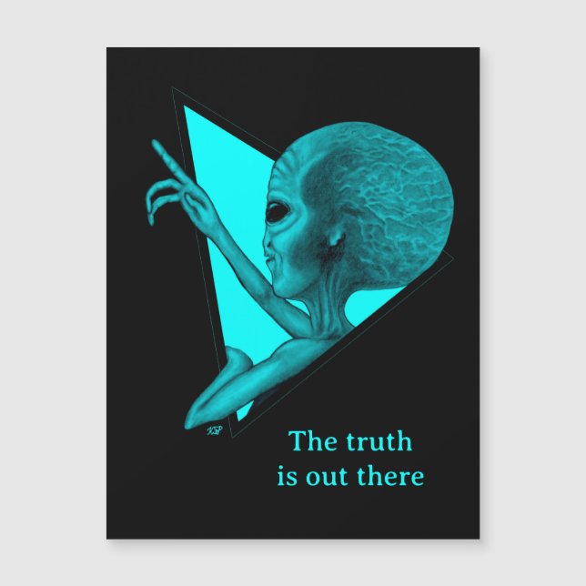 Grey Alien, the truth is out there (Front)