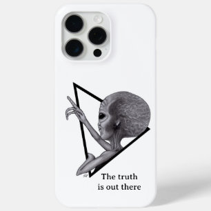 Grey Alien, the truth is out there iPhone 15 Pro Max Case