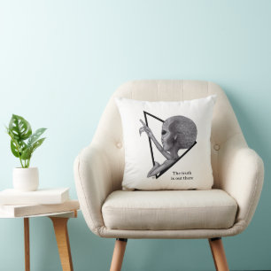 Grey Alien, the truth is out there Cushion
