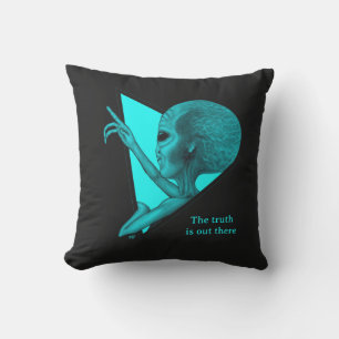 Grey Alien, the truth is out there Cushion
