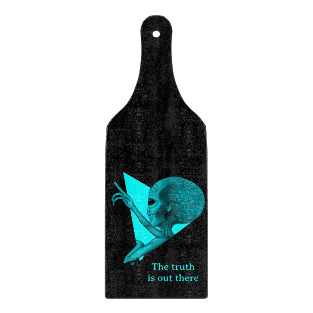 Grey Alien, the truth is out there Cutting Board (Front)