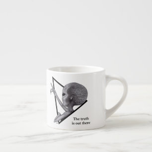 Grey Alien, the truth is out there Espresso Cup