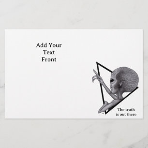 Grey Alien, the truth is out there Flyer