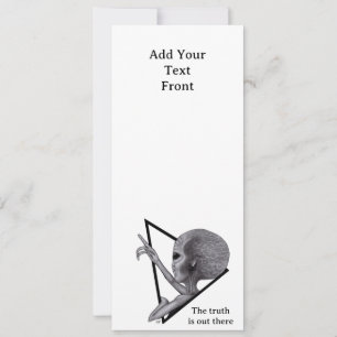 Grey Alien, the truth is out there Invitation