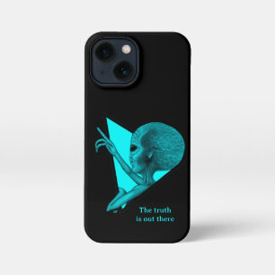 Grey Alien, the truth is out there iPhone 13 Mini Case