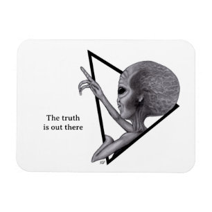Grey Alien, the truth is out there Magnet