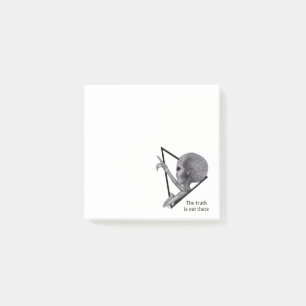 Grey Alien, the truth is out there Post-it Notes