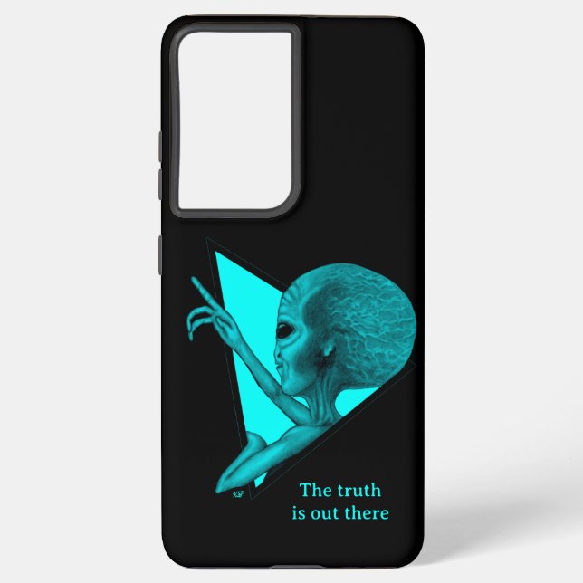 Grey Alien, the truth is out there Samsung Galaxy S21 Ultra Case (Back)