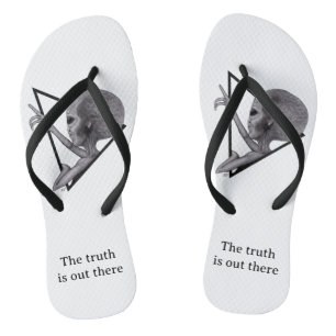 Grey Alien, the truth is out there Thongs