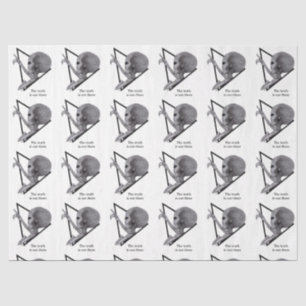 Grey Alien, the truth is out there Tissue Paper
