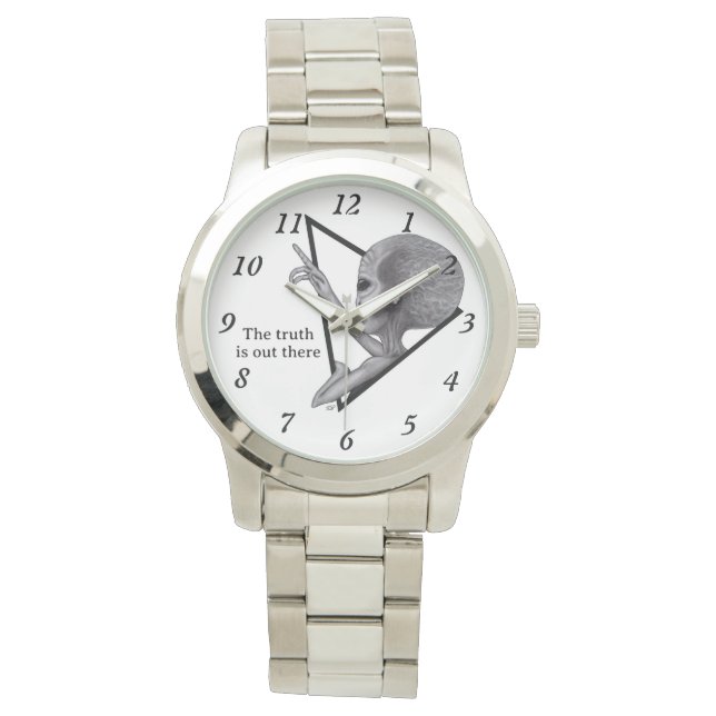 Grey Alien, the truth is out there Watch (Front)