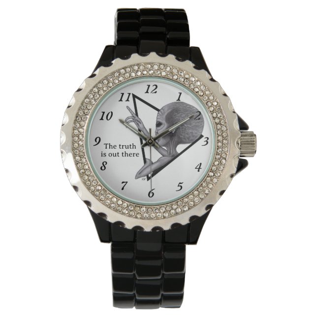 Grey Alien, the truth is out there Watch (Front)